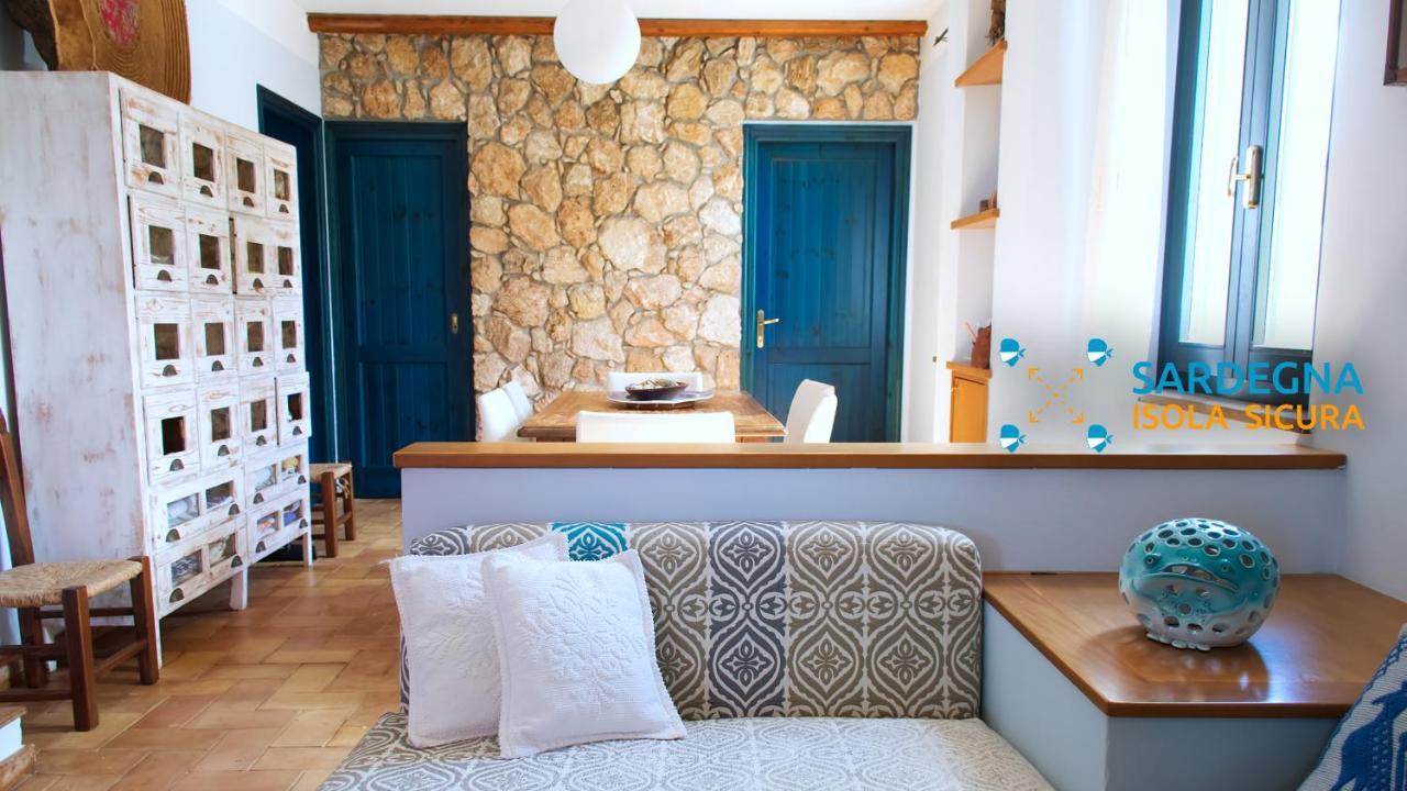 Sardinianworld - Sardinian Stone House Apartment ตอร์เร กรานเด ภายนอก รูปภาพ